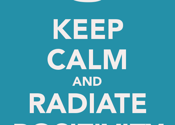 Accentuate The Positive&nbsp;…